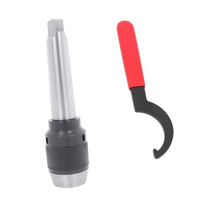 1/8'' - 5/8'' High Precision Keyless Drill Chuck For Metal Lathe or Drill MT4 New