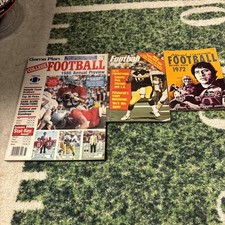 Football Digest 1975, Preview 1986, Collegiate 1972, Bradshaw