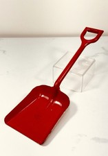 Ohio Art Red Metal Toy Shovel Sandbox Beach Pressed Steel Made USA Vintage 1940s