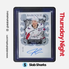 2024 UPPER DECK THE CUP #BQ-JC JOHN CARLSON BAROQUE AUTO /99