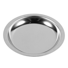 Stainless Steel Tea Bag Coaster Round Tea Cup Saucer Metal Tea Bag Holder for