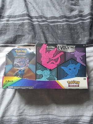Pokemon TCG Evolving Skies Elite Trainer Box Und Tin Costco Neu Und Sealed