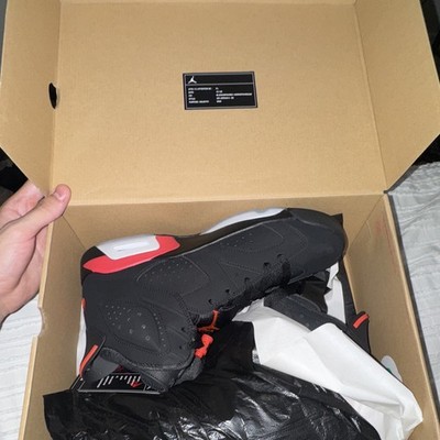 Jordan Air Jordan 6 Men s High Top Basketball Sneakers Black/Red/Gray NIB