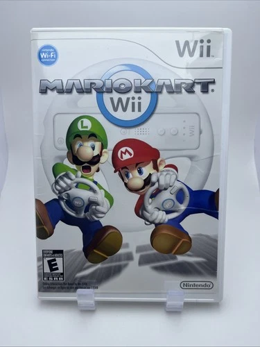 Mario Kart Wii Video Game w/Case & Manual for Nintendo Wii-Tested. Read Descrip
