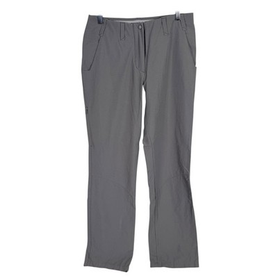 Rohan Roamers Trousers Hiking Pants Women 10R Gray Outdoor Straight Leg
