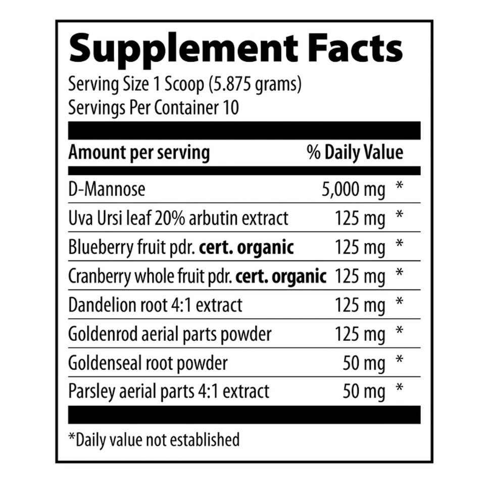 U.T. Polvo Vibrance, intervención de crisis para la salud del tracto urinario, 10 porciones Foto 2 de 4