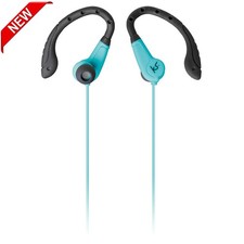 KitSound Exert Wired Sports Blue In Ear Earphones Headphones KSEXERWIBL