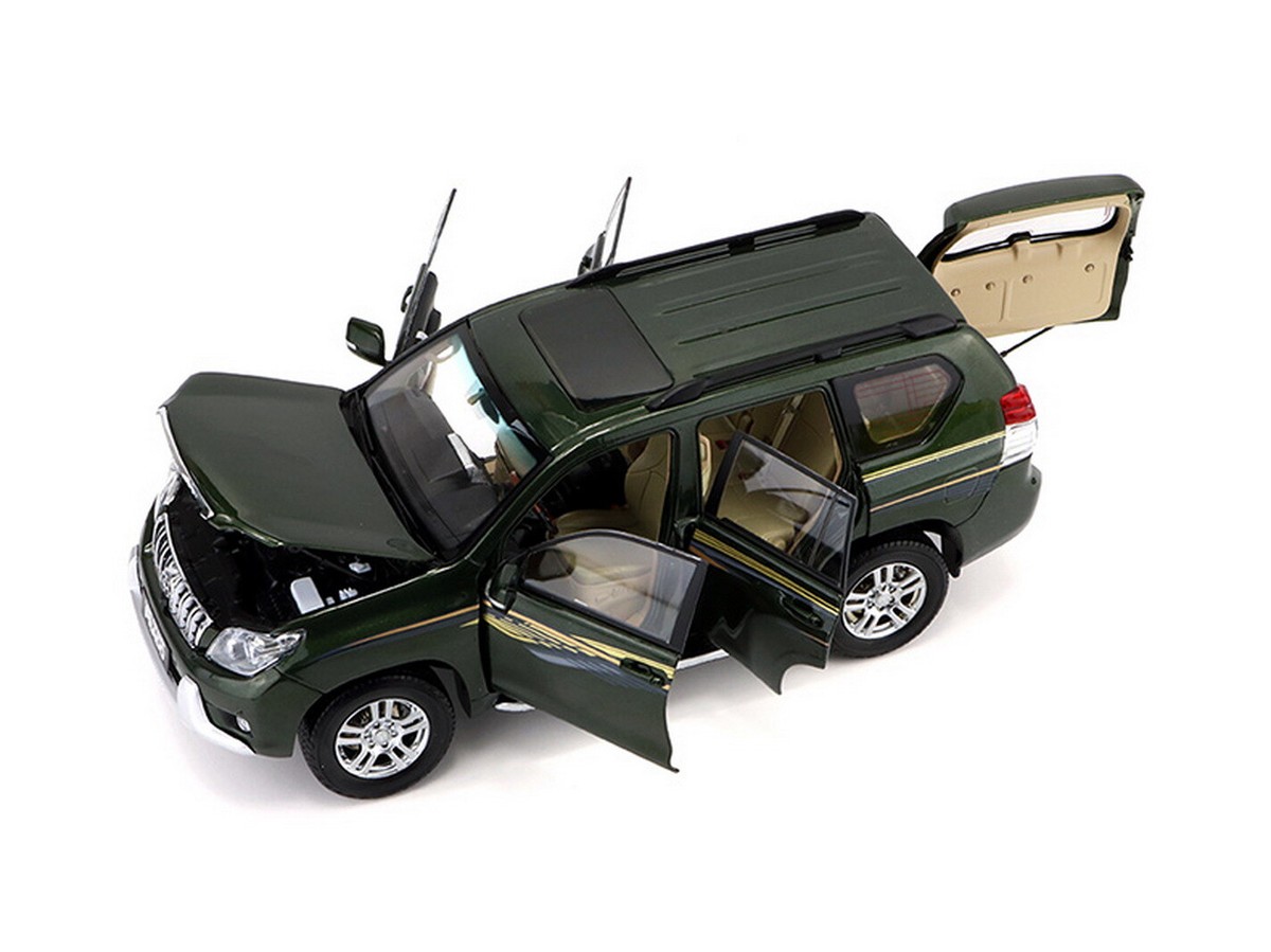 LAND CRUISER PRADOランドクルーザー プラド 1/18 トヨタ ランドクルーザー プラド 1/18 ミニカー 全2色 ライト