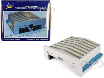 WIDE-BODY AIRCRAFT HANGAR FOR 1/400 SCALE MODELS BY GEMINIJETS GJWBHGR2