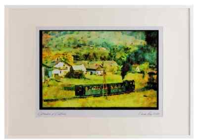Steam Trains 182040 The Schneeberg Rack Train Leaves Puchberg Austria A3 Pictur