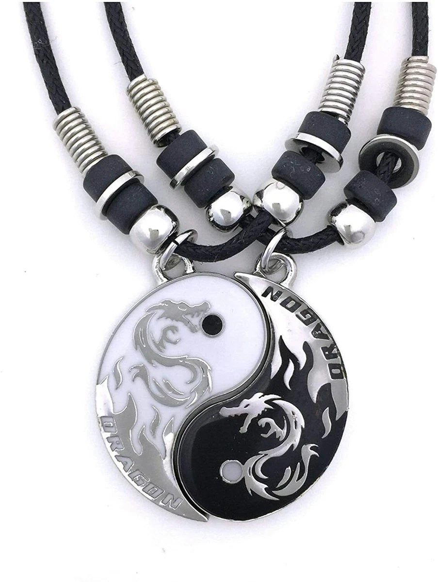 Yin yang hotsell necklace set