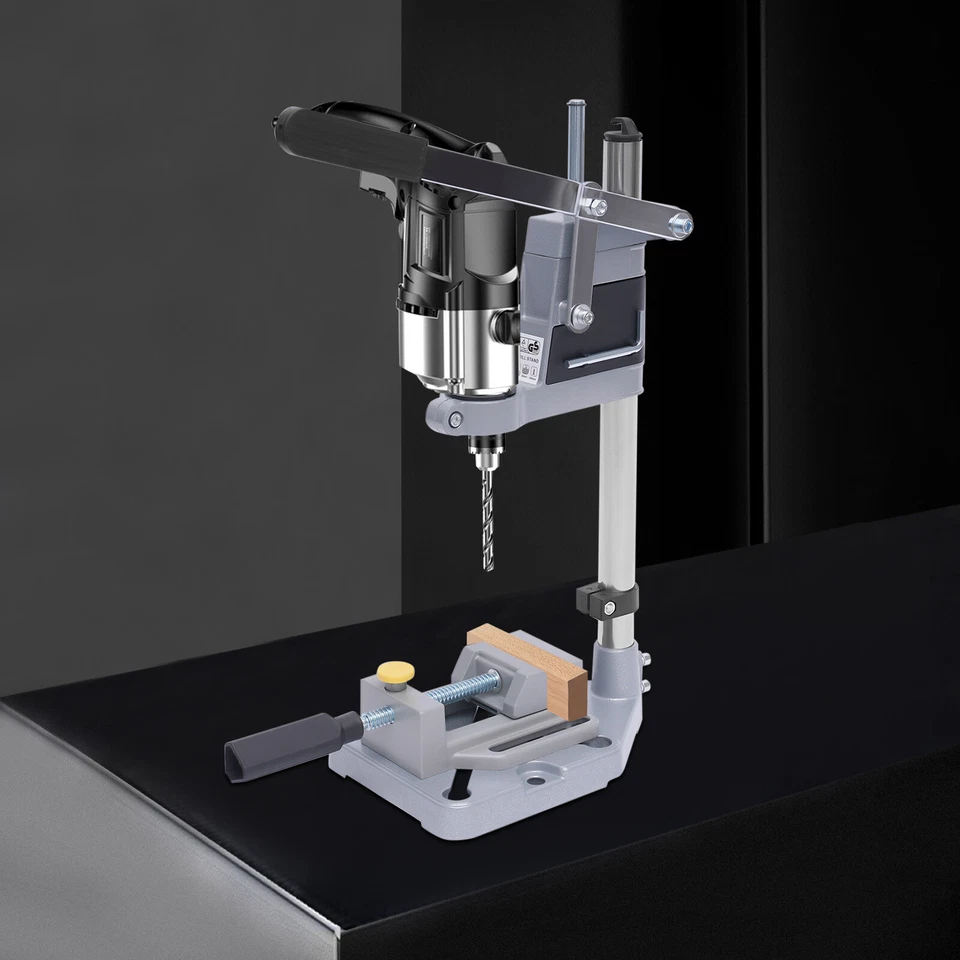 Universal Drill Press Stand Single Head Drill Stand Tool Bench Clamp Electric - Image 2 of 4