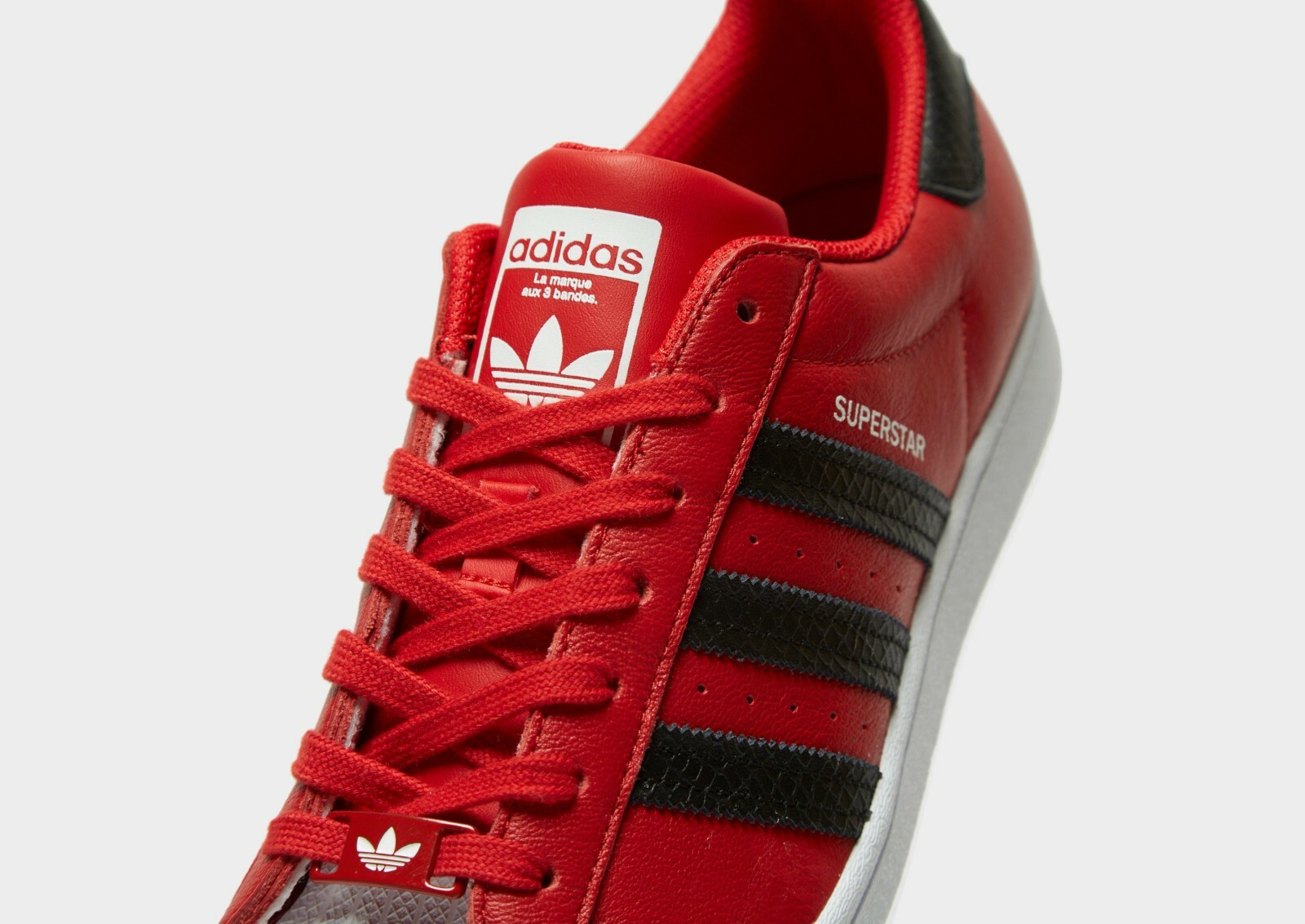 Authentic Adidas Originals Superstar ( Men UK 7 EUR 40.5 ) RED Scarlet /  Black | eBay