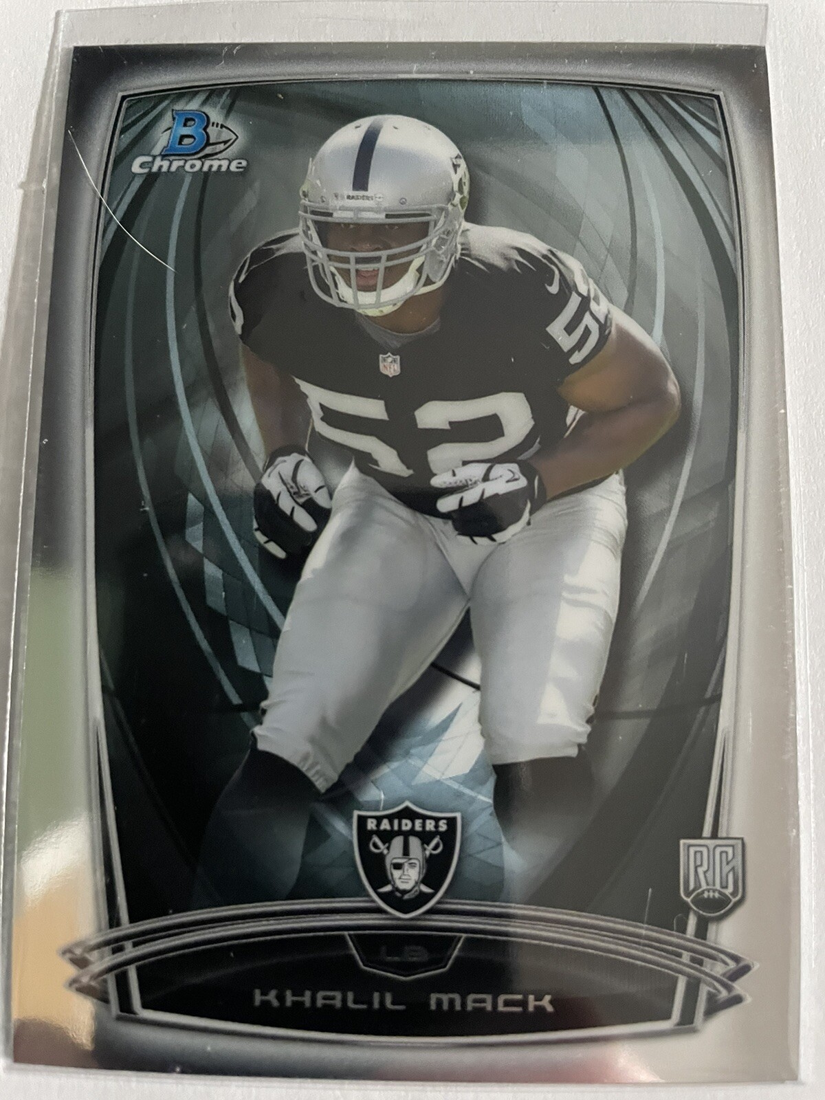 2014 Bowman Chrome #123 Khalil Mack RC Rookie Bears