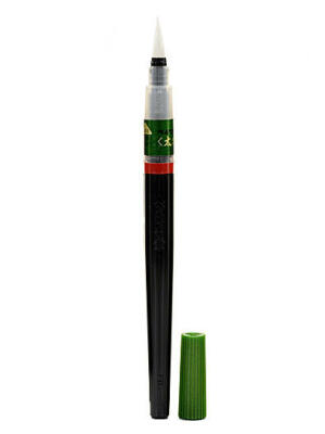 Pentel Point Brush - brush tip bold black - [PACK OF 2]