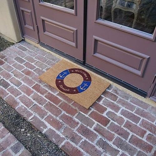 Rubber-Cal "Bienvenido a bordo"? Alfombrillas para puertas náuticas 15mm X 18" X 30" - Imagen 4 de 6