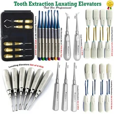 Dental Elevators Tooth Extraction Luxating Root Tip Implant Surgical CE INSTUMAX