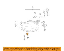 HYUNDAI OEM Sonata Headlight Head Light Lamp-Headlamp Assembly Clip 9219135000