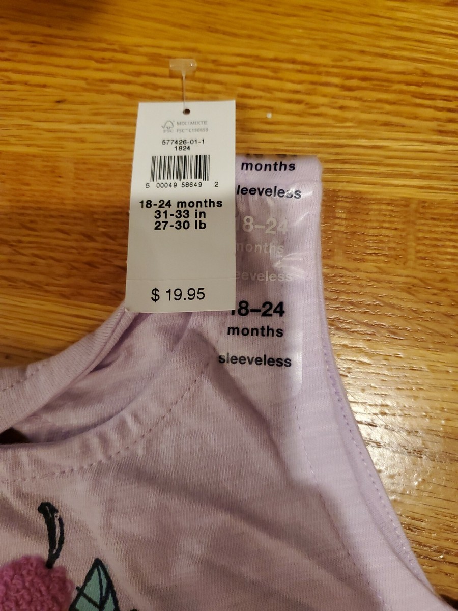 baby gap girls 18-24 months Purple Tank Top | eBay
