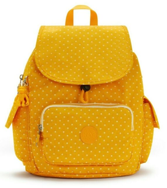 Kipling CITY PACK S Small Backpack - Soft Dot Yellow
