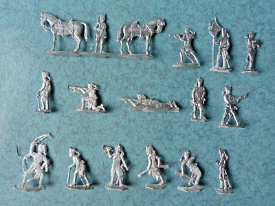 26 Soldats En étain Prussiens - Guerre De 30 Ans - Figurines Zinnfiguren 30mm