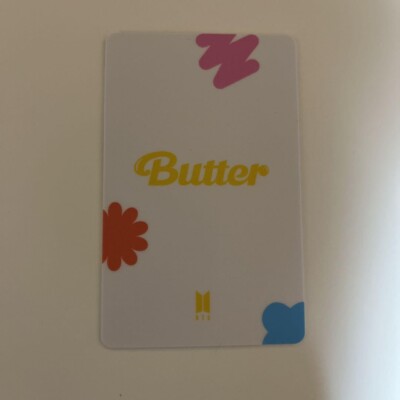 BTS JUNGKOOK PROOF BUTTER Lucky Draw OFFICIAL PHOTO CARD 3Types