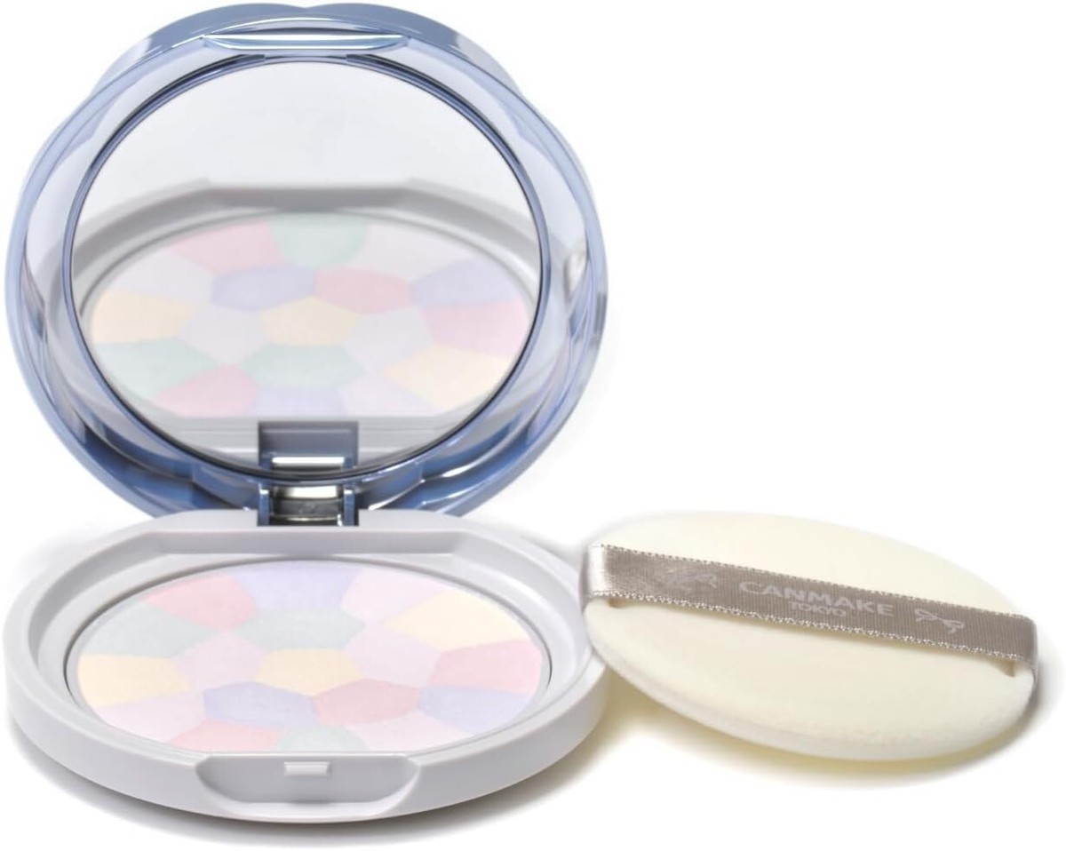 フェイスパウダー homa New 2024 Canmake Tokyo Abloom 01 Hydrangea Garden Face Powder