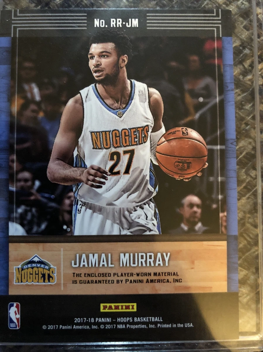 Jamal Murray Rookie Rememberamce Jersey Insert Card Denver Nuggets