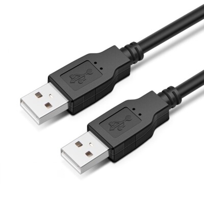 USB Kabel Datenkabel USB A zu USB A 2.0 Verbindungskabel PC Computer 1,5M A20