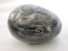 Black and Pink Marbled Onyx Egg — photo 3