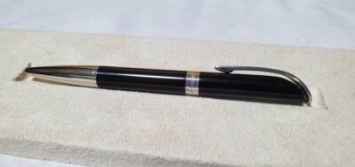 BVLGARIClassic Emblem Logo Short Ballpoint Pen Luxury Black x