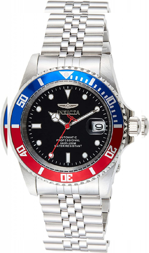 Invicta Pro Diver Orologio Uomo Automatico, 42mm, Nero, 29176 | eBay