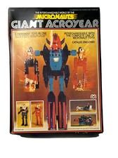 Mego Micronauts Giant Acroyear Vintage Interchangeable Robot Near Complete 1977
