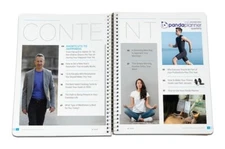 Panda Planner Quarterly Daily Planner + Wellness Magazine Jan-Mar 2020 🐼