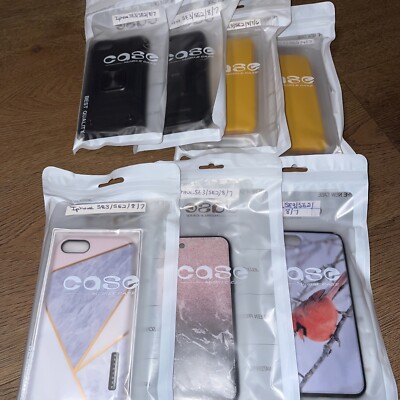 Lot Of 11 Apple iPhone SE3/SE2/8/7 Shockproof Cases Covers C498