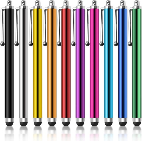 10PCS Stylus Pen Touch Screen Rubber Tip Styluses For iPad Tablet Android Phone