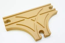 T Crossing Track compatible with Thomas BRIO IKEA Train Sets Brown 