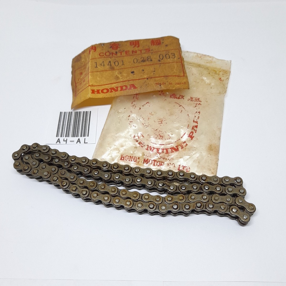 NOS Timing Cam Chain For Honda SL90, CT90, XL75, XR75, CM91, S90, Z, ST90, CL90 – 25H-86L