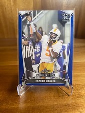 #48 Hendon Hooker - Base (XRC) Blue 2023 Leaf Draft RC Rookie