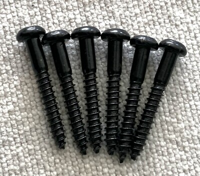 Dean Custom Zone Electric Guitar Tremolo Bridge Original Black Mounting Screws