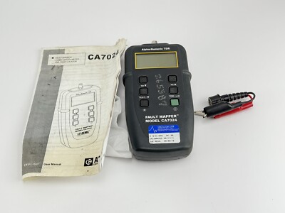 AEMC TDR Model CA7024 Fault Mapper Time Domain Reflectometer