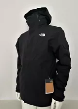 THE NORTH FACE MEN'S TORO PEAK 3 IN 1 TRICLIMATE WATERPROOF HOODED JACKET BLACK