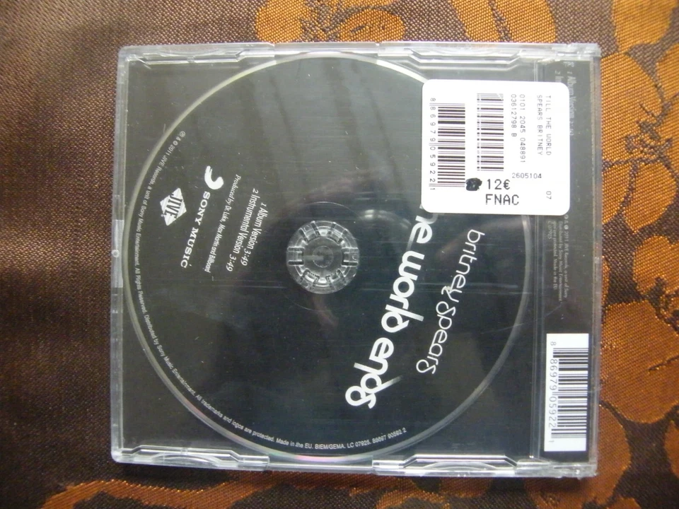 CD SINGLE BRITNEY SPEARS - Till The World Ends / JIVE (2011) NEUF BLISTER (14) - Photo 2/2