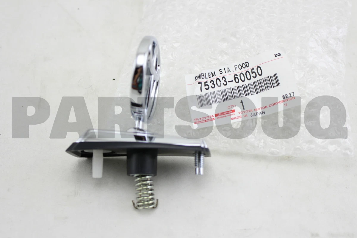 7530360050 Genuine Toyota EMBLEM SUB-ASSY, HOOD 75303-60050 | eBay
