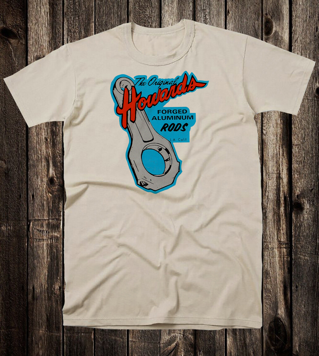 Hot Rod Tee T Shirt Drag Race Racing Nostalgia Howards Rods