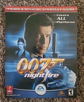 007 Nightfire Prima Official Strategy Guide PC PS2 Xbox Game Cube EA