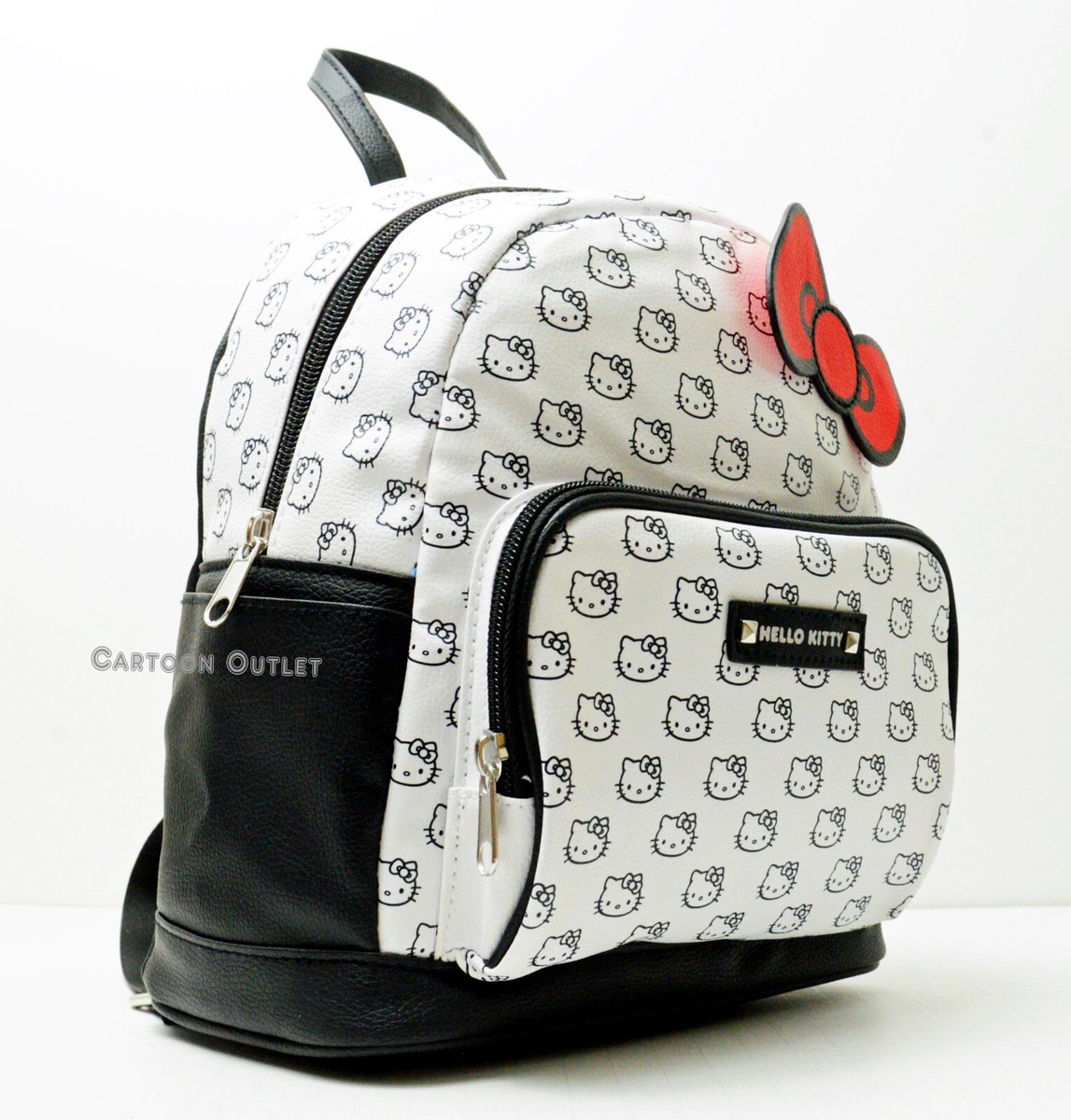 Hello Kitty Faux Leather Sanrio Mini Backpack Purse Carry  display picture 2