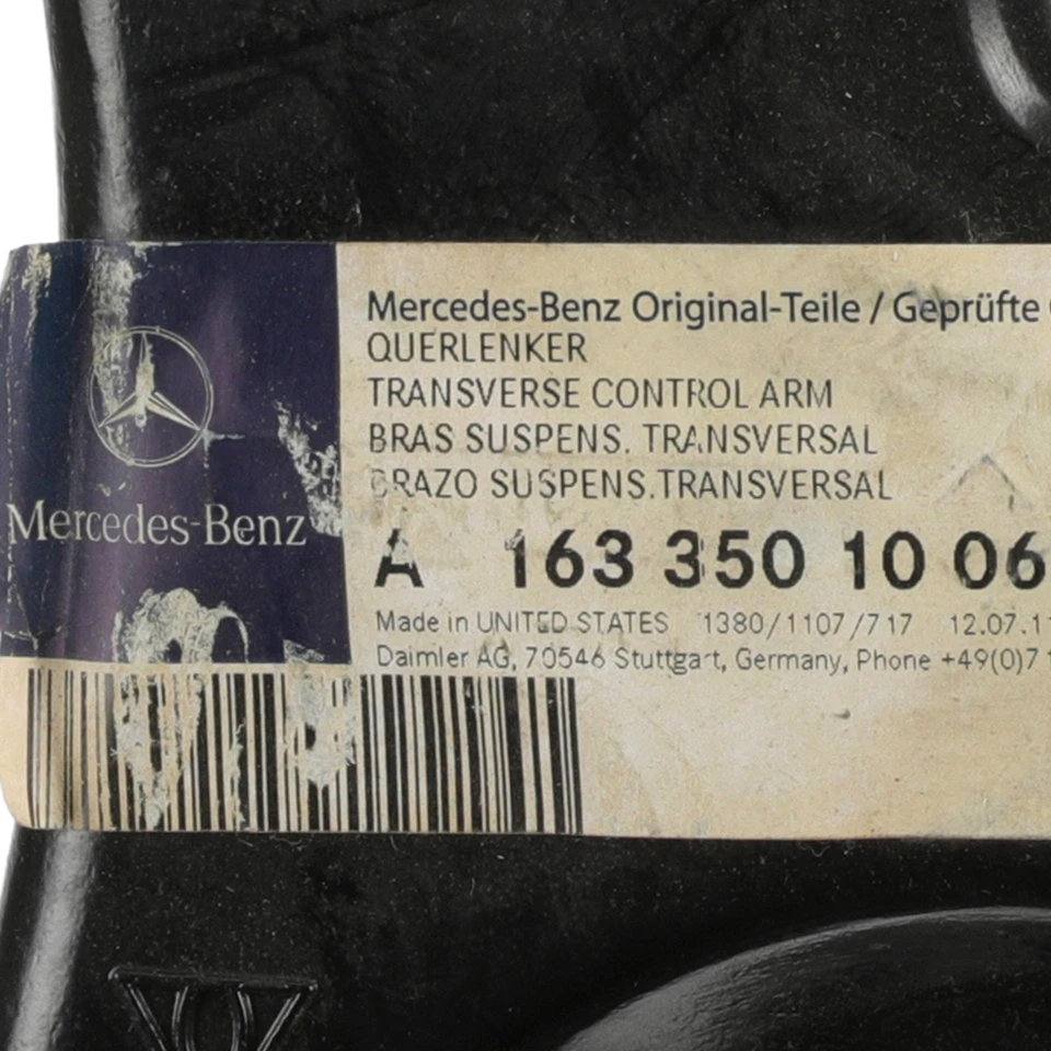Brazo de control inferior derecho original Mercedes-Benz ML500 ML350 2000-05 163-350-10-06 Foto 4 de 4