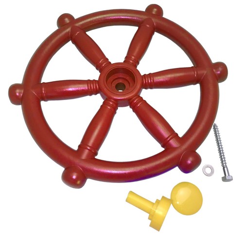 Zubehörset für Spielturm Lenkrad + Fernrohr + 4 Handgriffe Sparset Zubehör Set - Bild 4 von 6