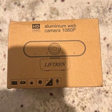 Liftren Aluminium Web Camera 1080P HD 2K Pixels 30 Frames/Sec Microphone Tripod